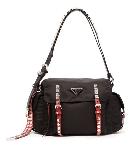 нейлоновая сумка prada